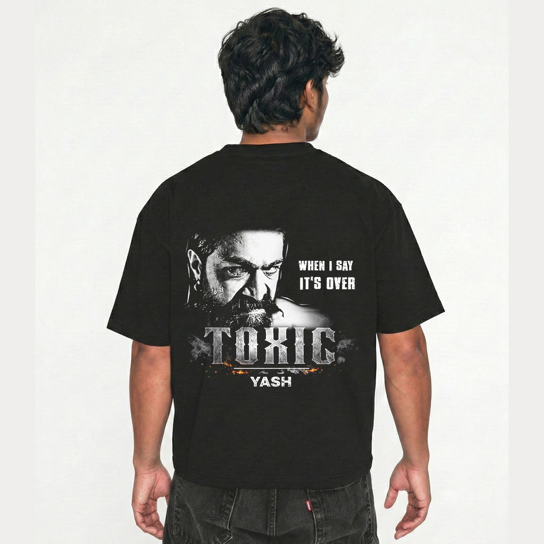 toxic movie printed t shirt